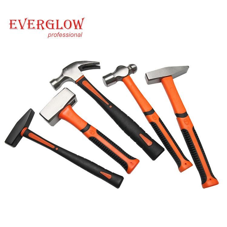 Steel Handle Nail Roofing Hammer with Magnet and Non Slip