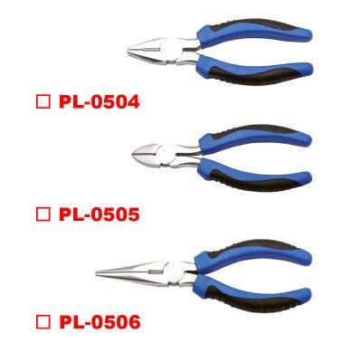 American Type Combination/Diagonal Cutting/Long Nose Pliers Two Color Handle