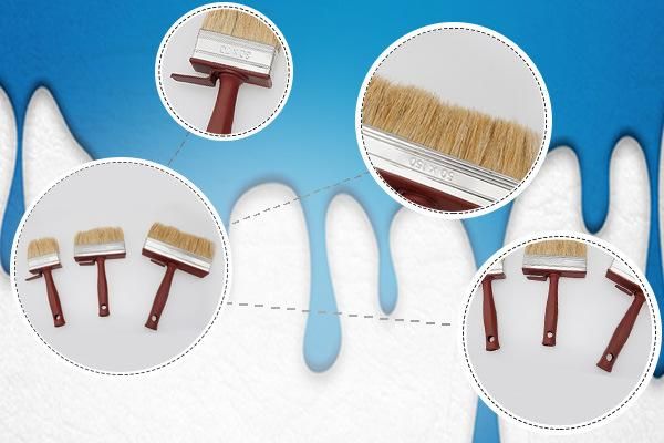 China High Quality Factory Supply Natural Bristle Ceiling Paintbrush