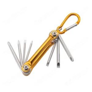 Cr-V 7PCS Folding Wrench Set with Aluminum Handle for Hand Tools