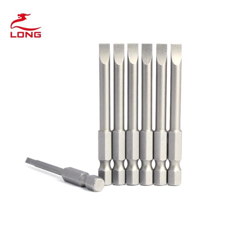 Power Screwdriver Bits 801 Type Slotted Bits