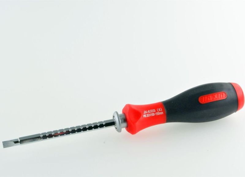 Strong Magnetic Dual Screwdriver with Non-Slip and Heat Resistant Handle