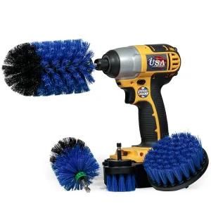 2021 Amazon Newest Flexible Soft Drill Brush Power 4PC Scrubber Brush Kit