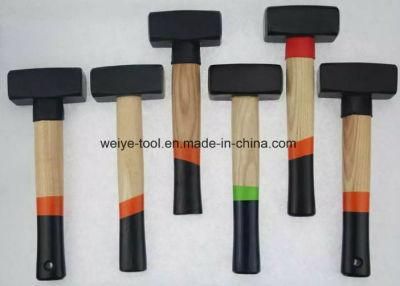 DIN Stoning Hammer with Wooden Handle