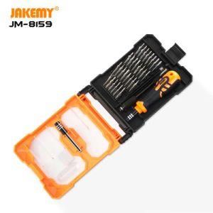 Jakemy Factory Price 34 in 1 Precision Mini Hand Tool Screwdriver Set with Plastic Case