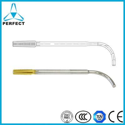 Industry Quality Bent Shank HSS Nut Tap for Nut Class 6 Threading