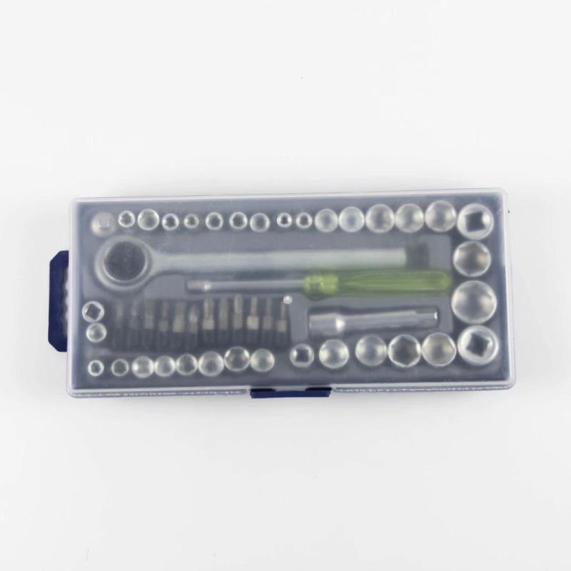 Goldmoon Hardware Tool Carbon Steel Adjustable Ratchet Socket Set