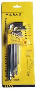 9PCS Ball Point Hex Key Set Allen Key Set