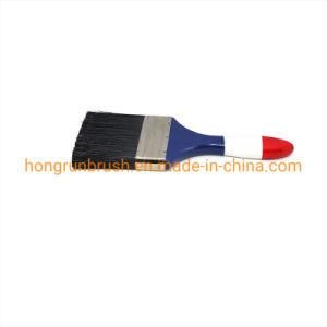 Wooden Handle Black Bristle Painting Brush (HYW006)