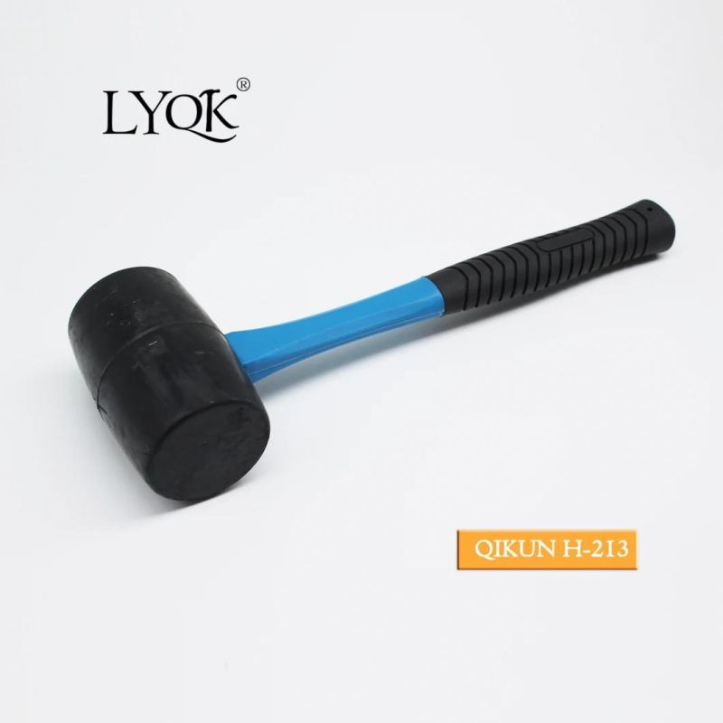 H-211 Construction Hardware Hand Tools Plastic Coated Handle German Type Stoning Stone Hammer