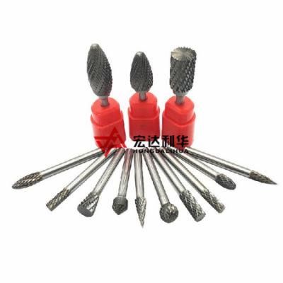 ISO Tungsten Carbide Rotary Burrs Strawberry Cutters From Manufacturer