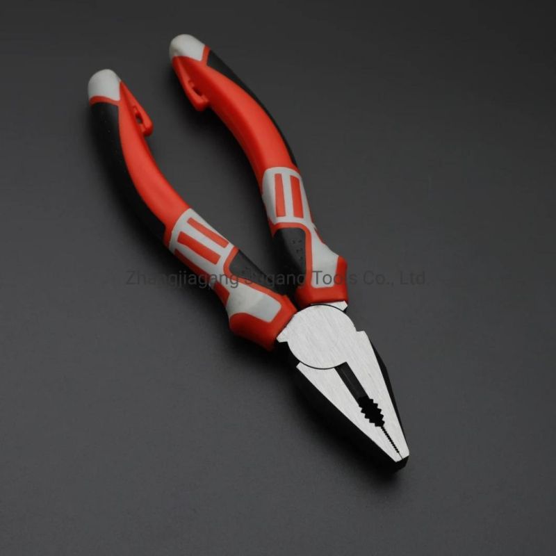 German Type High Quality Labor-Saving Combination Pliers Long Nose Pliers Diagonal Cutting Pliers 6" 8"