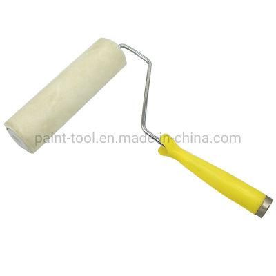 Wool Paint Roller 9&quot; Paint Roller Brush with 4 Wires Cage Frame