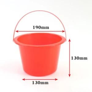 Red Paint Bucket Can Be Customized for Industrial Use