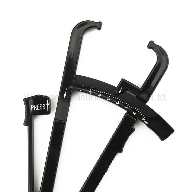 Black Metric Body Fat Caliper in Stock