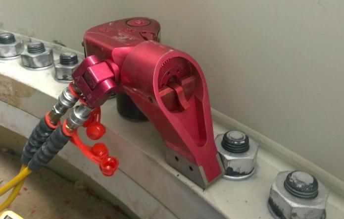 Large Nm Square Driven Hydraulic Torque Wrench