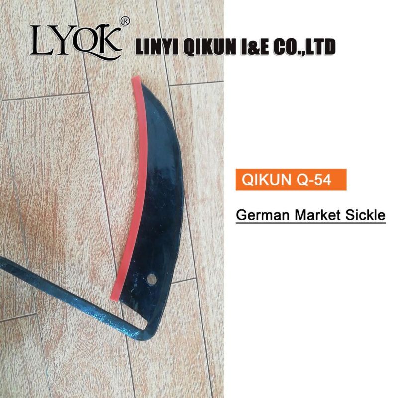 Q-53 Wooden Handle Sickle with Tooth