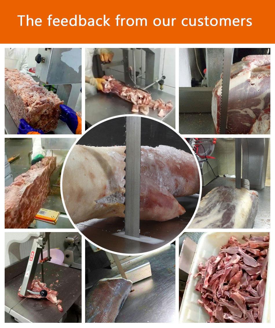 Frozen Fish Cutting Machine/Frozen Meat Cutting Machine/Bone Meat Saw Band Blades