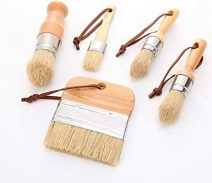 PRO Chalk &amp; Wax Brush Set for Painting Furniture