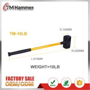 Best Long Fiberglass Handle Blacksmith Rubber Hammer Hand Tool Manufacturer