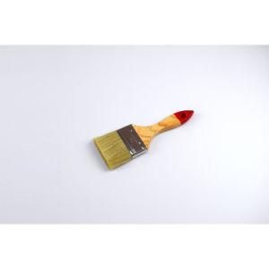 2020 Hot Sale Bristle Brush Wire with Gold Tail and Yellow Wooden Handle Paint Brush for Decoration