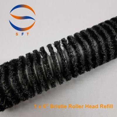 1&prime; &prime; X 6&prime; &prime; Bristle Roller Head for FRP Laminating Bristle Roller