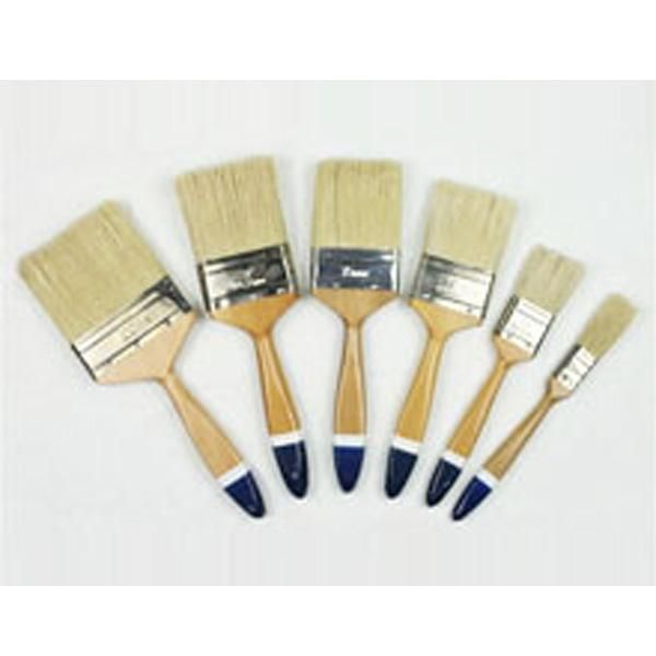 Longer Nature Wooden Handle Chip Paint Brush