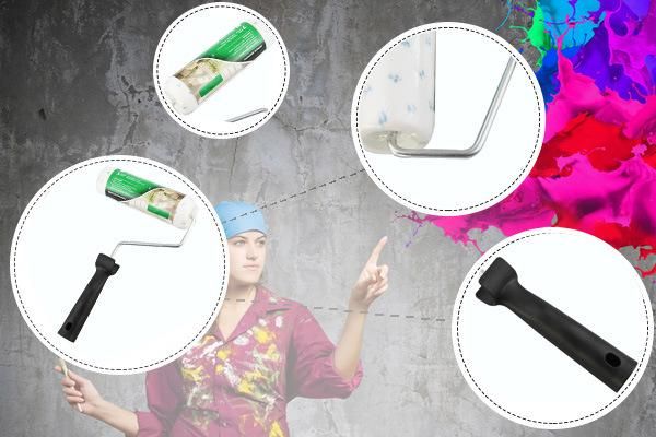 European Standard Professional House Painting Roller Customized Paint Roller