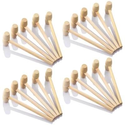 Multifunction Natural DIY Toy Chocolate Wooden Mallet