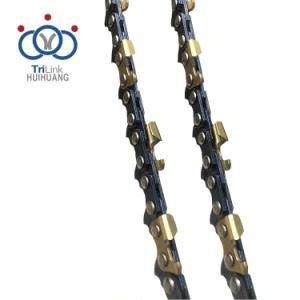 China Wood Cutting Machine Chainsaw Spare Parts Titanium Chainsaw Chain