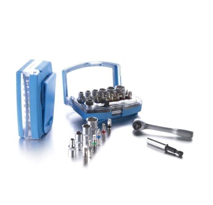 24PC Socket & Bit Tool Set of 21024b