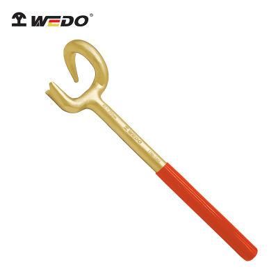 WEDO 14&quot; Aluminium Bronze Non-Sparking Valve Spanner Spark-Free Safety Wrench