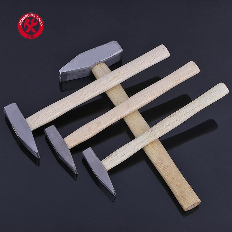 Machinist Hammer with Wood Handle Carbon Steel Fitter Hammer