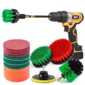 Drill Brush Scrub Pads Power Scrubber Cleaning Kit