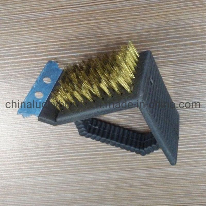 Copper Wire Customizedtrapezoid Style Cleaning Brush (YY-675)