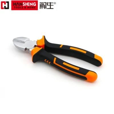 Professional Hand Tool, Made of CRV or High Carbon Steel, Diagonal Cutting Pliers