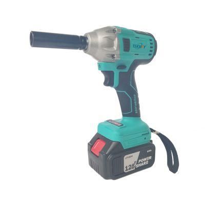 Heavy Duty 21V Cordless Wrench 1/2&quot; Driver Rechargeable