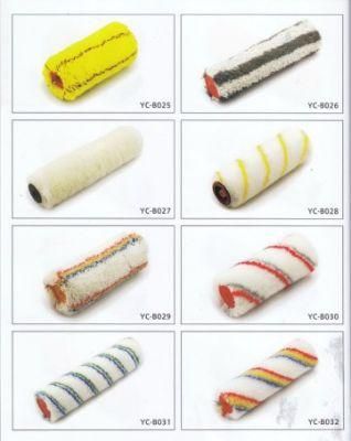 New Design Color Pattern Decorative Paint Roller Brush