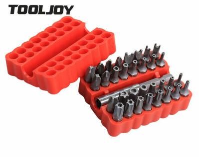 Multifunctional Screwdriver Tool Box Made of Taiwan S2 33PCS Drill Driver Bits with Bit Holder