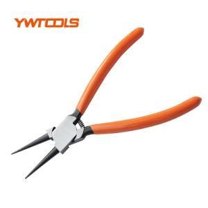 9&quot; European-Style Internal Circlip Pliers Straight Tips with PVC Handle