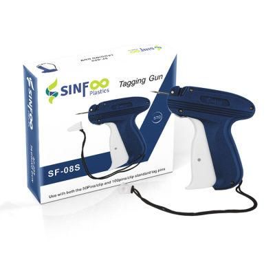[Sinfoo] Plastic Standard Pin Attaching Blue Tagging Gun for Garment (SF-08S-3)