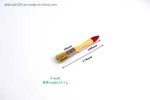 The Latest Version of 2020 Factory Wholesale Hot Sale Cheap High Quality Bristle Paintbrush with Red - Tailed Wooden Handle