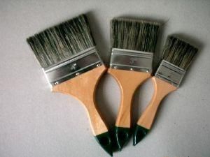 PBT Filaments Paint Brush with Vanished Wooden Handle