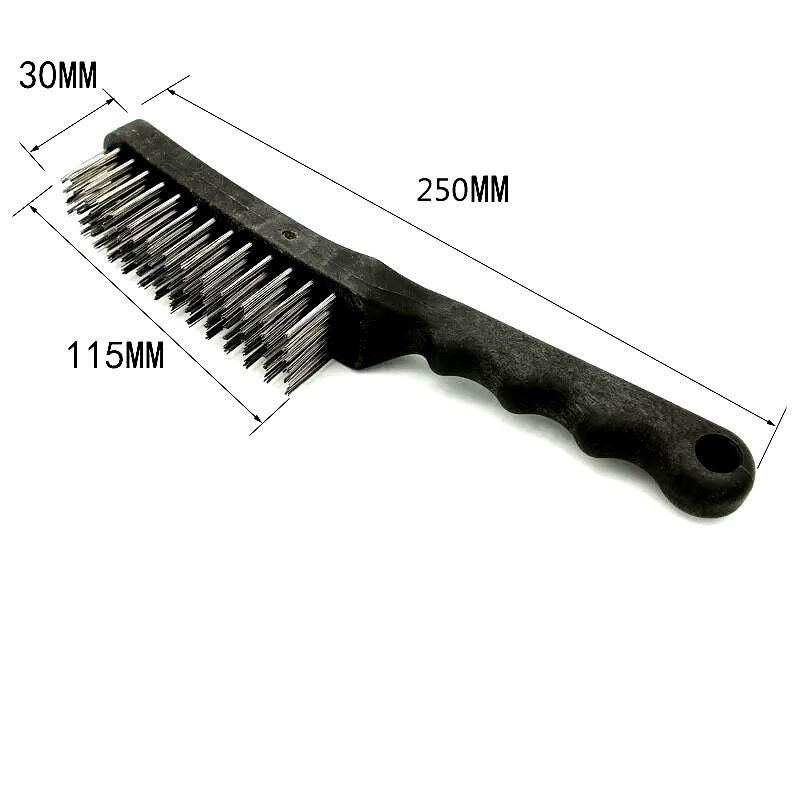 Rust Cleaning Plastic Handle Steel Wire Brush in Guangzhou