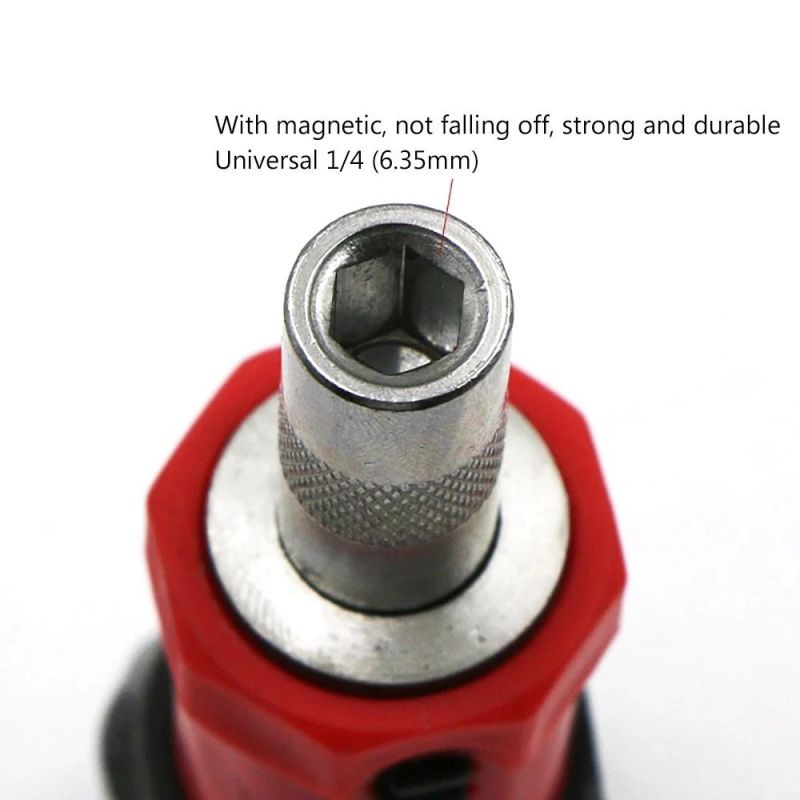 Small Square Handle Ratchet Screwdriver, 6.35mm Inner Hexagon Socket, Mini Ratchet Screwdriver