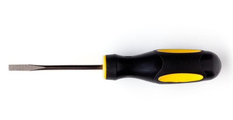 Hand Tools Professional Slotted Screwdriver with Soft Handle