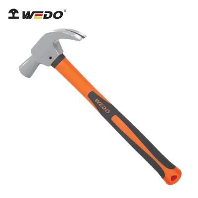 WEDO Stainless Steel Hammer Claw Hammer Corrosion Resistant Rust Proof Fiberglass Handle