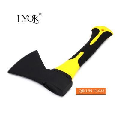 H-533 Construction Hardware Hand Tools Plastic Rubber Handle Hammer Axe