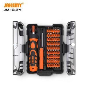 Jakemy 48 in 1 Household Repair Tool Set with Adjustable Labor-Saving Ratchet Handle
