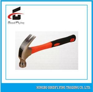 Claw Hammer with Double Color Plastic-Coating Handle